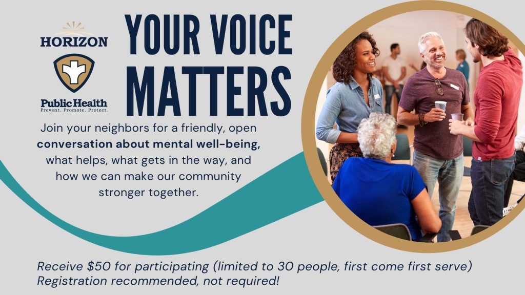 community members having conversation your voice matters